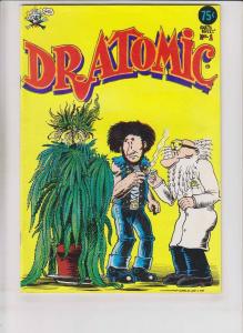 Dr. Atomic #1 FN/VF (2nd) print - larry todd - underground comix marijuana plant