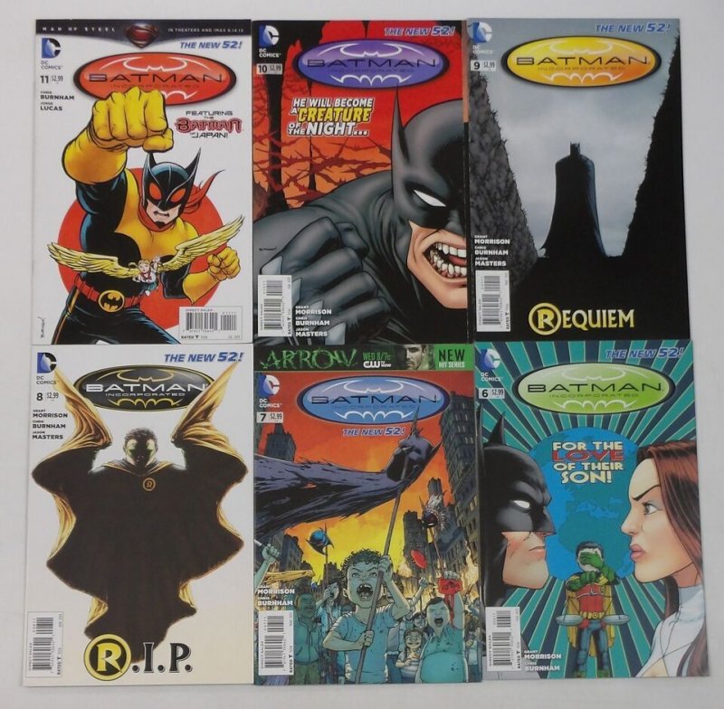 Batman Incorporated 0 & 1-13 VF/NM complete set + Special - Morrison ; DC (JCAA)