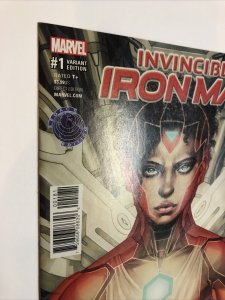 Invincible Iron Man (2017) #1 (NM) 1st RIri Solo Comic