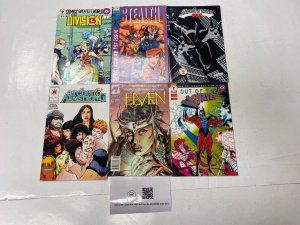 6 DARK HORSE comic books Division 13 Stealth Squad Shadow Hawk III 41 KM39