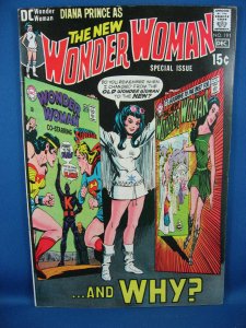 WONDER WOMAN 191 VF 1970 Transition Cover