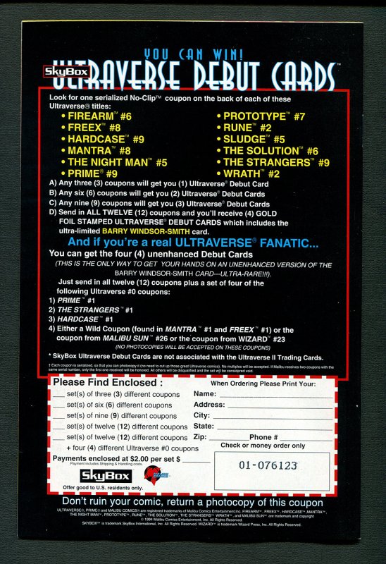 Prime #9 ( 9.4 NM ) Norm Breyfogle Cover / November 1993