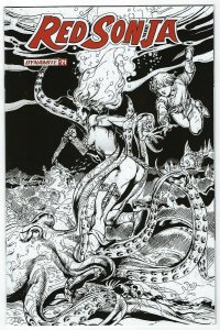 Red Sonja # 21 Castro B&W 1:11 Variant Dynamite NM Dynamite