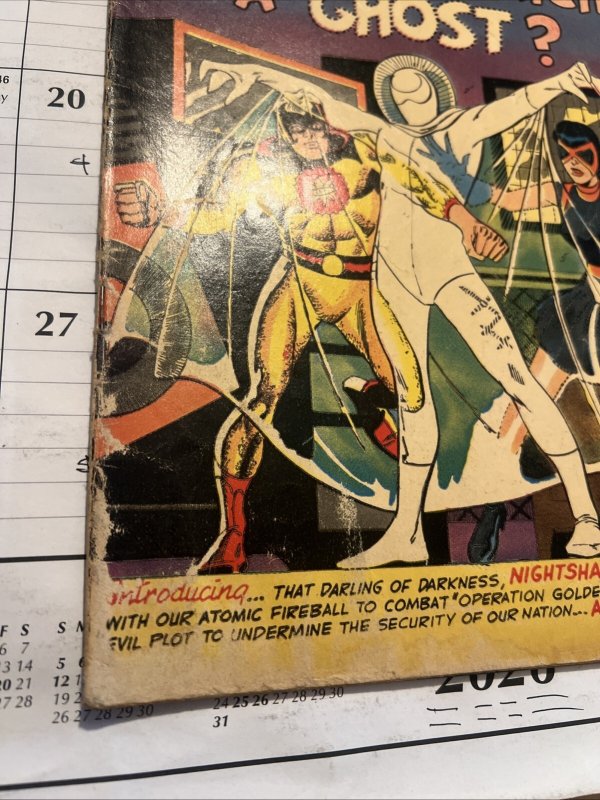 Captain Atom #82 Charlton Comics First Appearance Nightshade Steve Ditko 1966