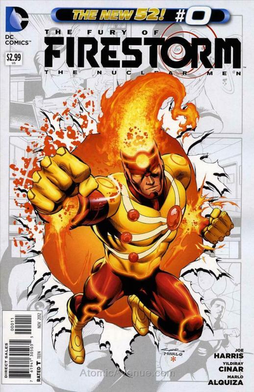 Fury of the Firestorm: The Nuclear Men #0 VF/NM; DC | save on shipping - details