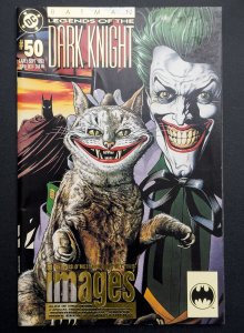 Batman: Legends of the Dark Knight #50 Foil Title -KEY (1993) FN/VF