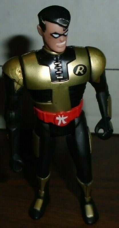 Robin Gold Ninja Action Figure Batman The Animated Series 1993 Kenner