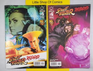 Street Fighter Reloaded #1 2 3 4 5 6 Complete Set 1-6 Udon Comics