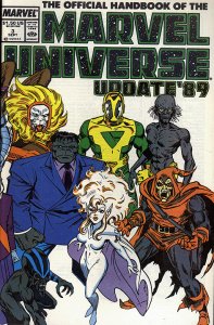 MARVEL UNIVERSE UPDATE '89 #3 NEWSSTAND Very Fine Comics Book