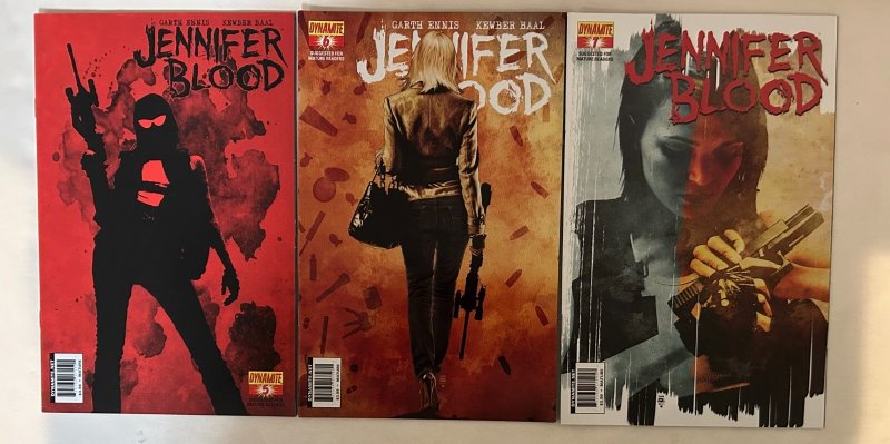 *Jennifer Blood v1 (2011: Ennis) 1-7 8 High Grade Books All vf/better