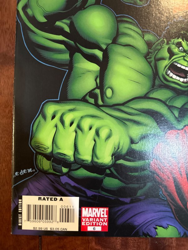 Hulk #6 Hulk Cover (2008)