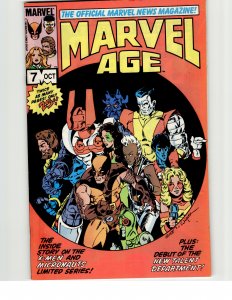 Marvel Age #7 (1983) Dazzler