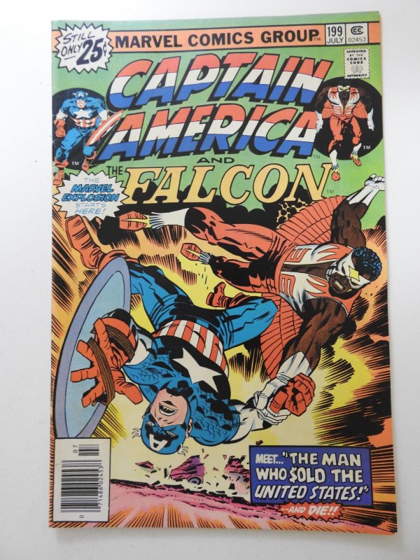 Captain America and The Falcon #199 Fine Condition