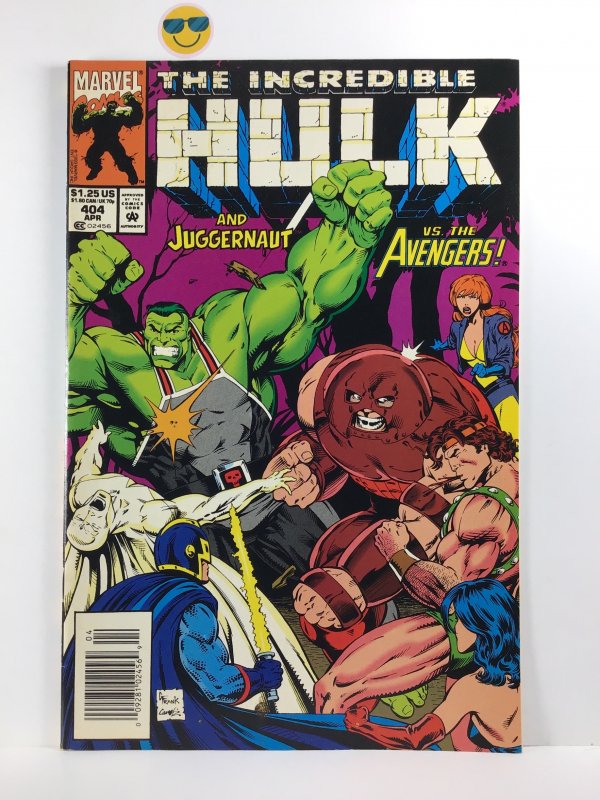 The Incredible Hulk #404 (1993) vfn  black knight Juggernaut