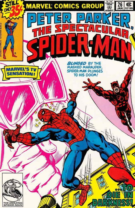 Spectacular Spider-Man, The #26 (2nd) VF/NM ; Marvel | JC Penney Reprint