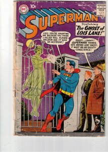 Superman #129 (1959) GD 1st Appearance Lori Lemuris PRICE DROP $59 Romance Wow!