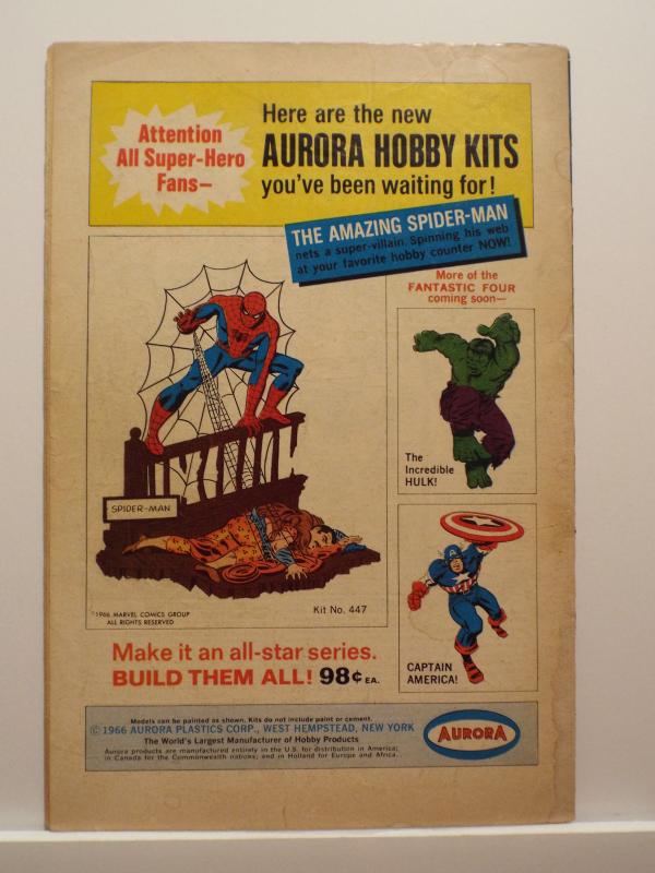 Fantastic Four (1961 1st Series) #60, VG- 3.5