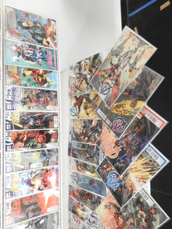 Huge Lot of 150+ Comics W/ ALL AVENGERS!!! Avg. VF+ Condition!