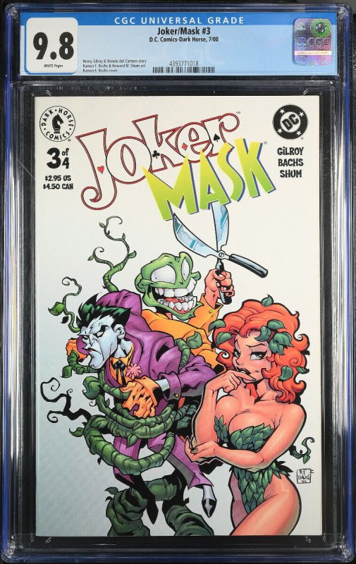 Joker/Mask #3 CGC 9.8-2000-comic book 4393771018