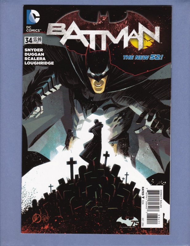 Batman #34 NM- New 52 DC 2014