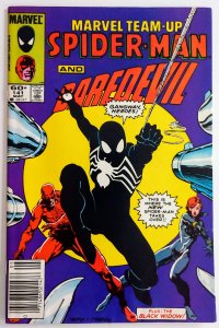Marvel Team-Up #141 NEWSSTAND (VF)(1984)