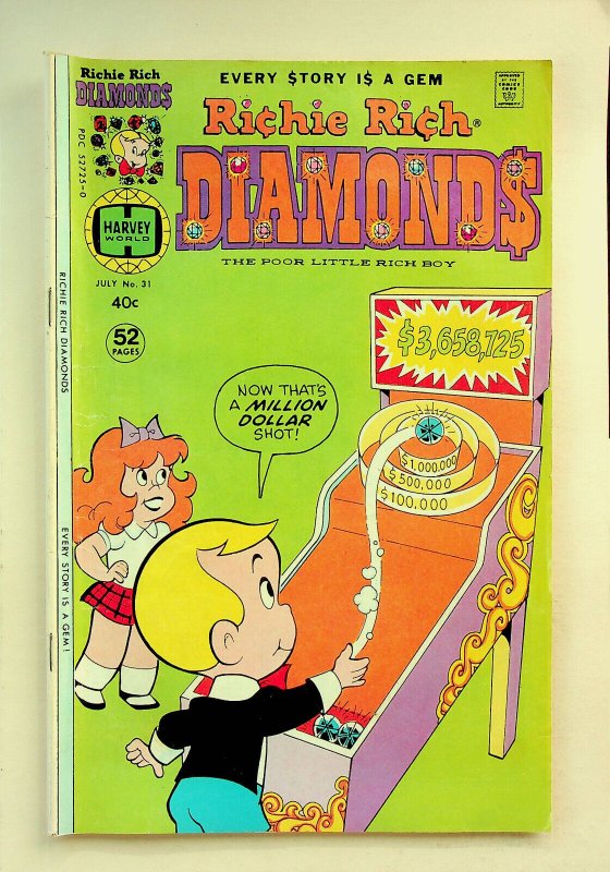 Richie Rich Diamonds #31 (Jul 1977, Harvey) - Good