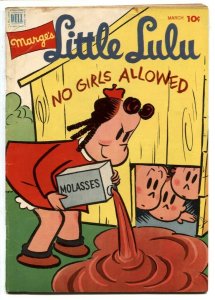 Marge's Little Lulu #45 1952- Tubby Skinny Dips! VG