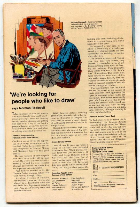SUB-MARINER #8 1968-THING BATTLE COVER-MARVEL COMICS FN/VF