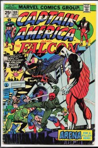 Captain America #189 (1975) Captain America and the Falcon