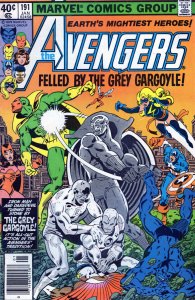 Avengers #191 - George Perez Cover Art. Grey Gargoyle App. (6.0) 1979