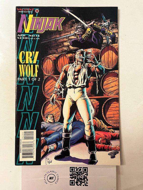 Ninjak #14 NM Valiant Comic Book Solar XO-Manowar Turok Shadowman  22 HH10