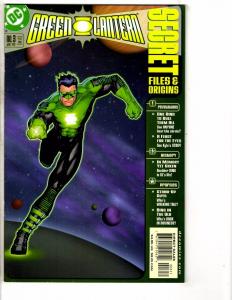 Lot Of 4 Green Lantern DC Comic Books Secret Files & Origins # 1 2 3 + 2005 J217
