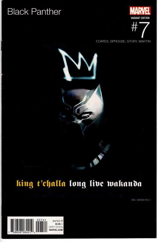 BLACK PANTHER #7 HIP HOP VARIANT $10.00