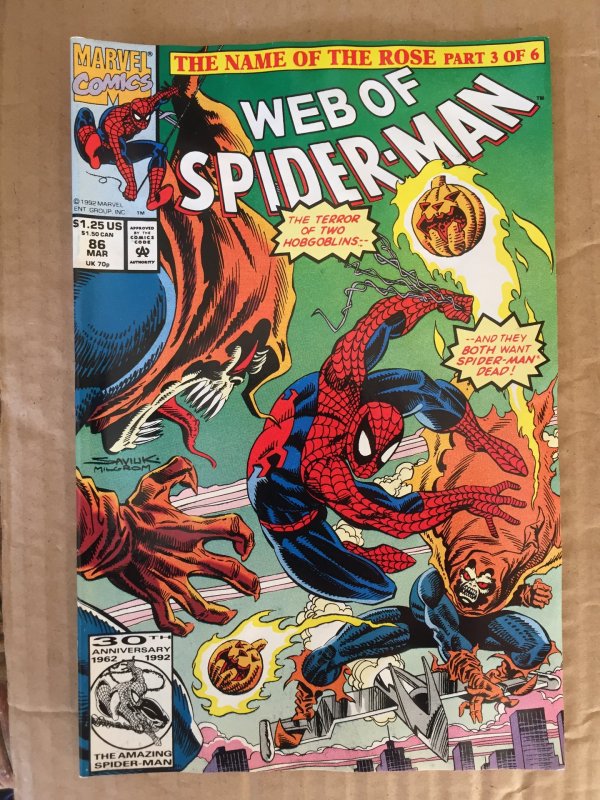 Web of Spider-Man #86