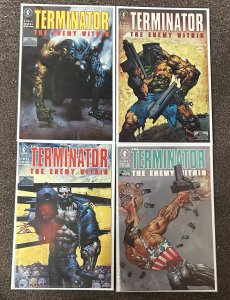 The Terminator The Enemy Within #1,2,3,4 Dark Horse NM Set Simon Bisley
