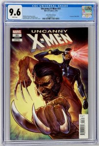 Uncanny X-Men #11 2019 CGC 9.6 1:25 Lewis LaRosa Retailer Incentive Variant NM+