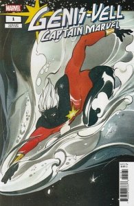 GENIS-VELL: CAPTAIN MARVEL #1 PEACH MOMOKO VARIANT COVER