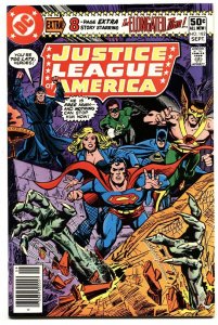 JUSTICE LEAGUE OF AMERICA #182 comic book 1980- Superman- Batman DC nm-