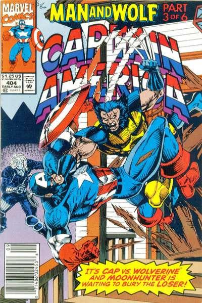 Captain America (1968 series) #404, Fine- (Stock photo)