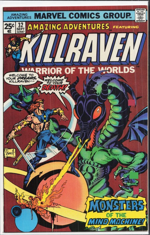 Amazing Adventures #32 (1975) Killraven