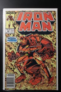Iron Man #238 Newsstand Edition (1989)