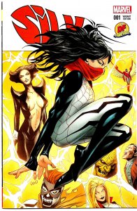 ?~MARVEL~SILK #1~?~GREG LAND~?~DYNAMIC FORCES VARIANT w/COA~?~3000 MADE~?
