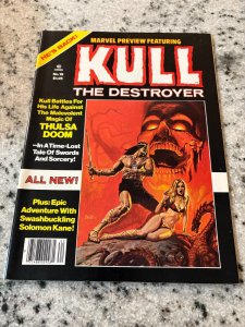 Marvel Preview Kull The Destroyer # 19 VF/NM Marvel Comic Book Magazine 6 J390