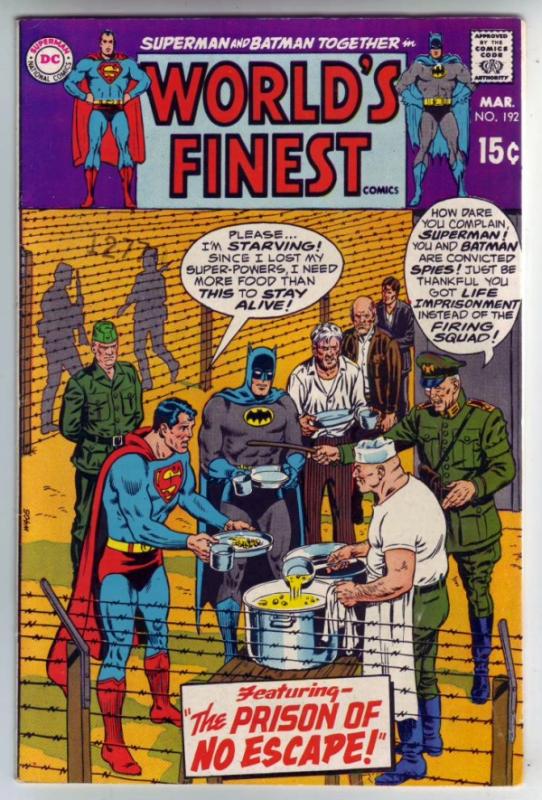 World's Finest #192 (Mar-70) NM- High-Grade Superman, Batman