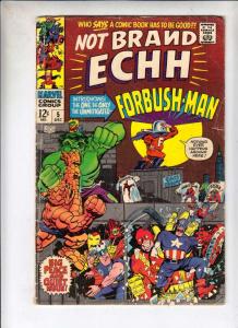Not Brand Echh #5 (Dec-67) VG Affordable-Grade Thor, Hulk, Captain America
