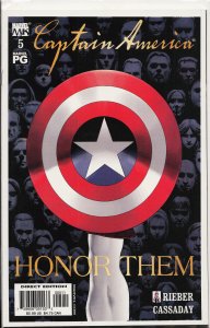 Captain America #5 (2002) Captain America