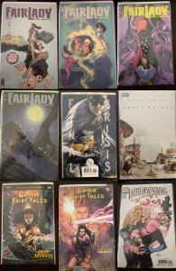 Lot of 9 Comics (See Description) Fairlady, Grimm Fairy Tales, Final Crisis, ...