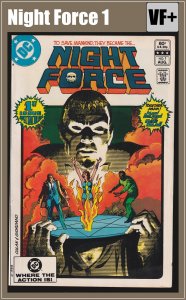 Night Force 1 (1982) VF+ Bronze Age DC Comics
