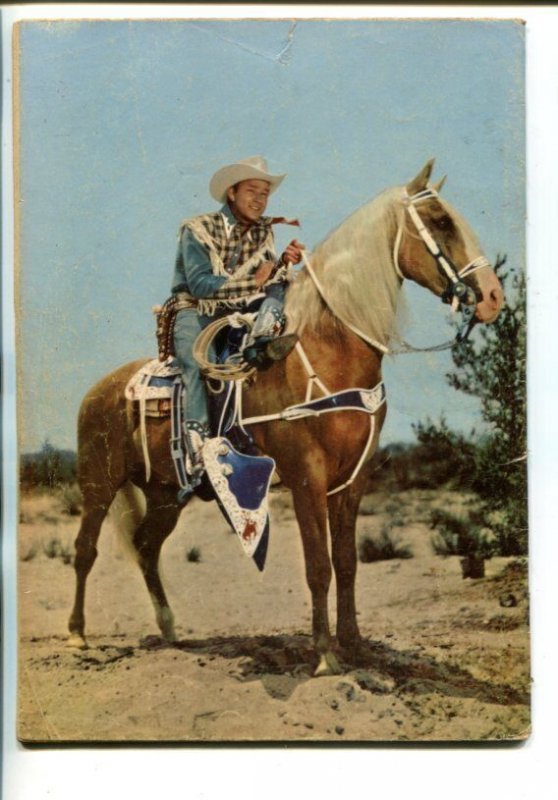 ROY ROGERS #26-1950-WESTERN-PHOTO COVERS-TRIGGER-BULLET-vg