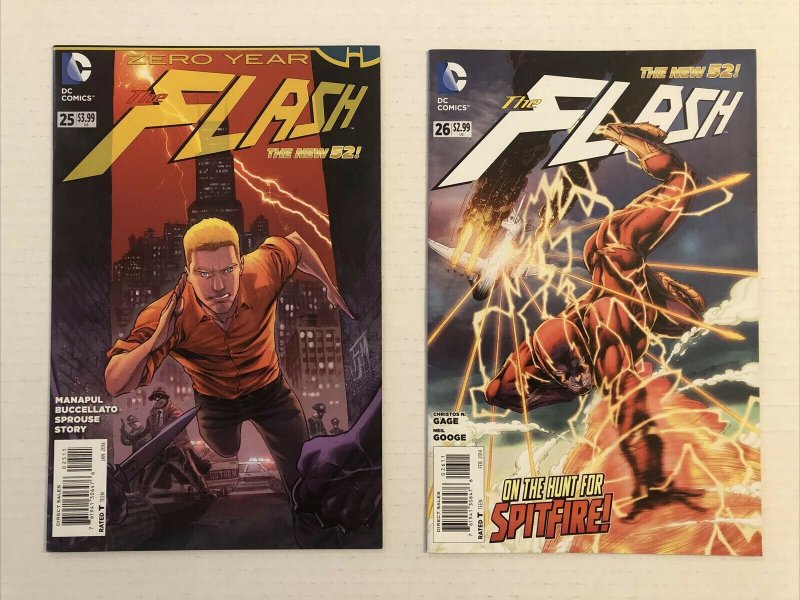 Flash #25 And 26  Lot Of 2 2011 Series